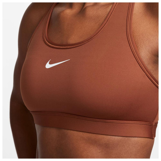 Nike Γυναικείο μπουστάκι Swoosh Medium-Support Padded Sports Bra